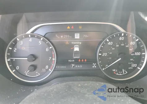 2021 Nissan Titan Sv z USA, uszkodzony, nr VIN 1N6AA1ED6MN502536